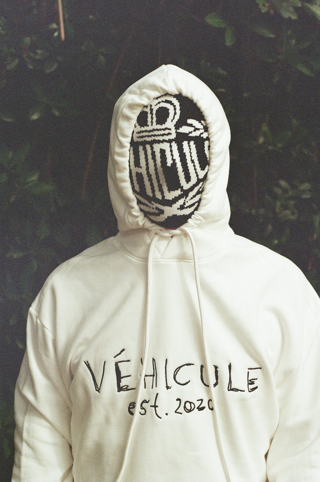 WHITE HOODIE