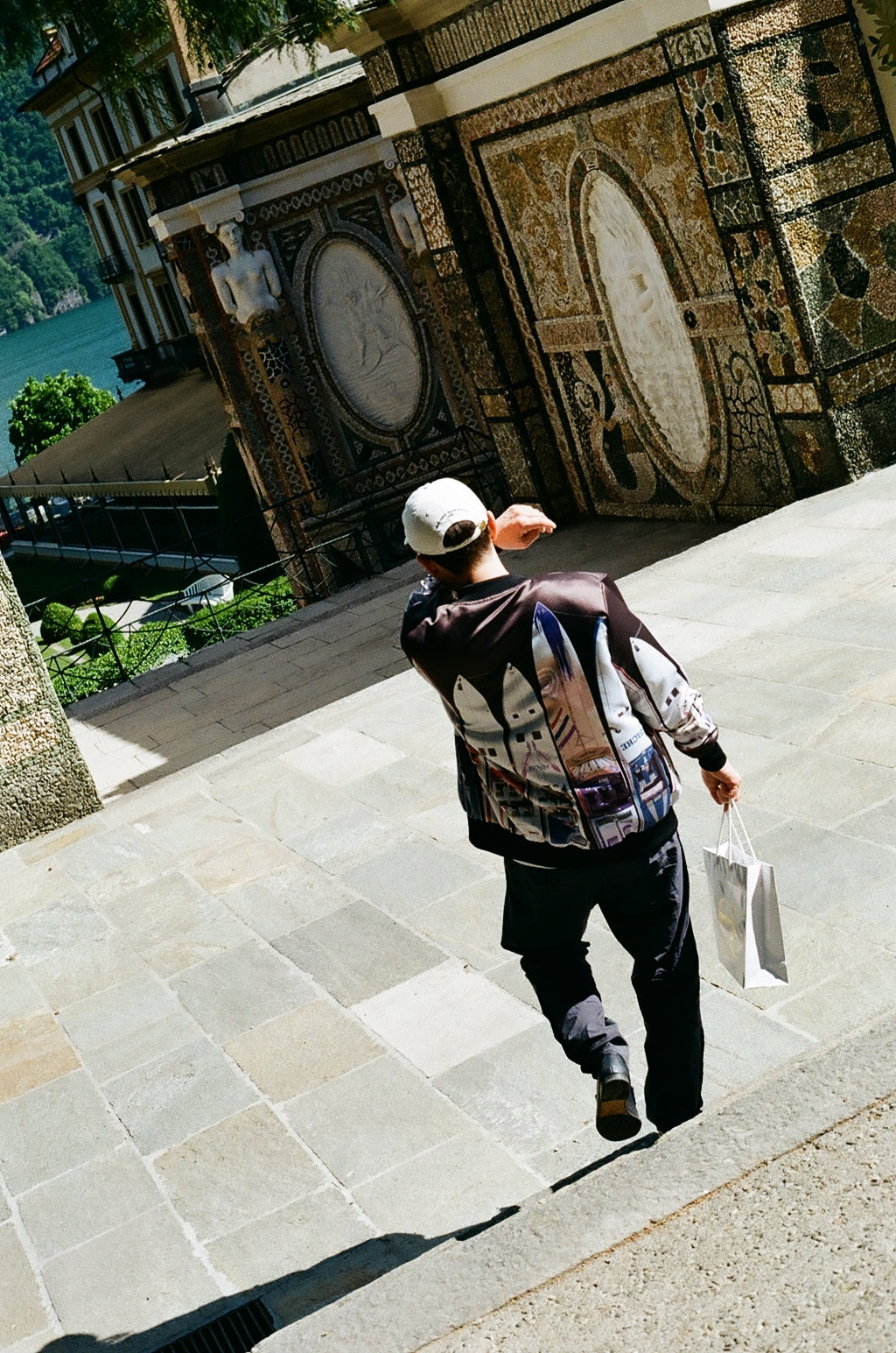 APACHE RAFT-UP SATIN BOMBER JACKET