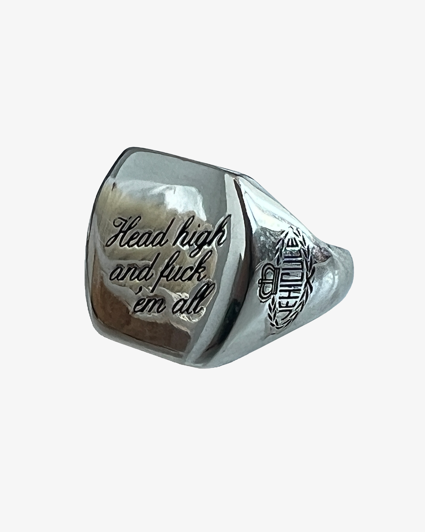 HEAD HIGH SIGNET RING