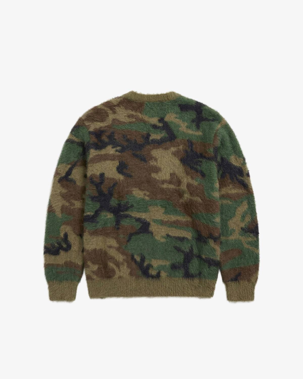CAMO MOHAIR SWEATER