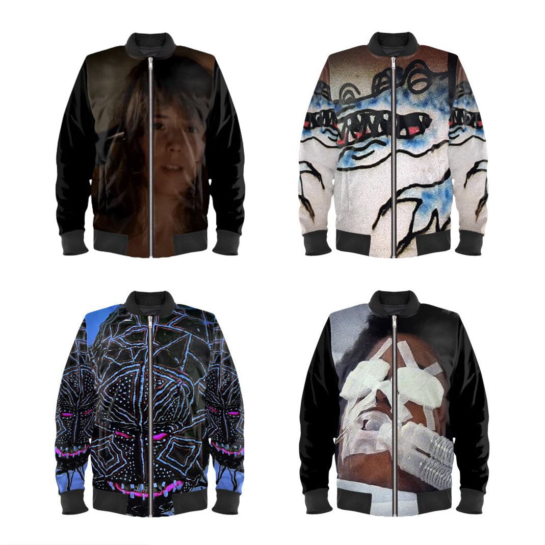 Miami Vice Satin Bomber Jacket