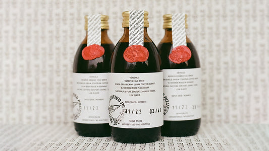 VÉHICULE Presents: The Most Expensive Cold Brew In The World Made In Germany
