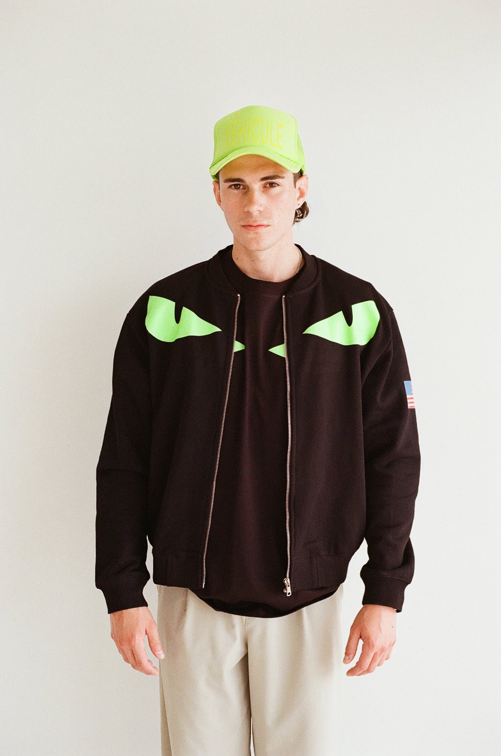 EYES BOMBER JACKET