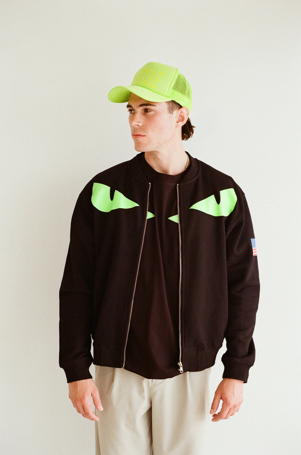 EYES BOMBER JACKET