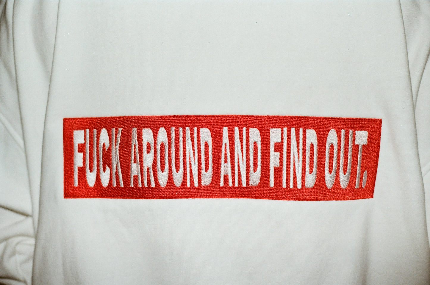 FAFO EMBROIDERY HOODIE