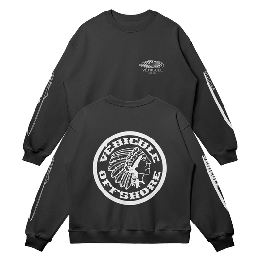 OFFSHORE HEAVYWEIGHT MERCH SWEATER BLACK