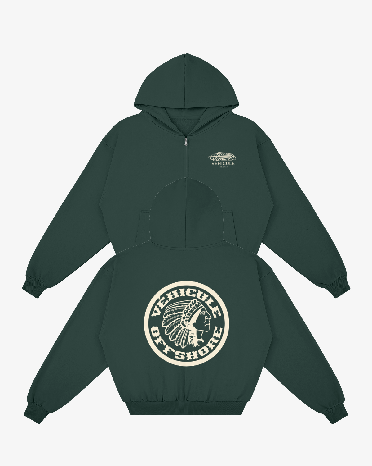 OFFSHORE ZIPPER HOODIE