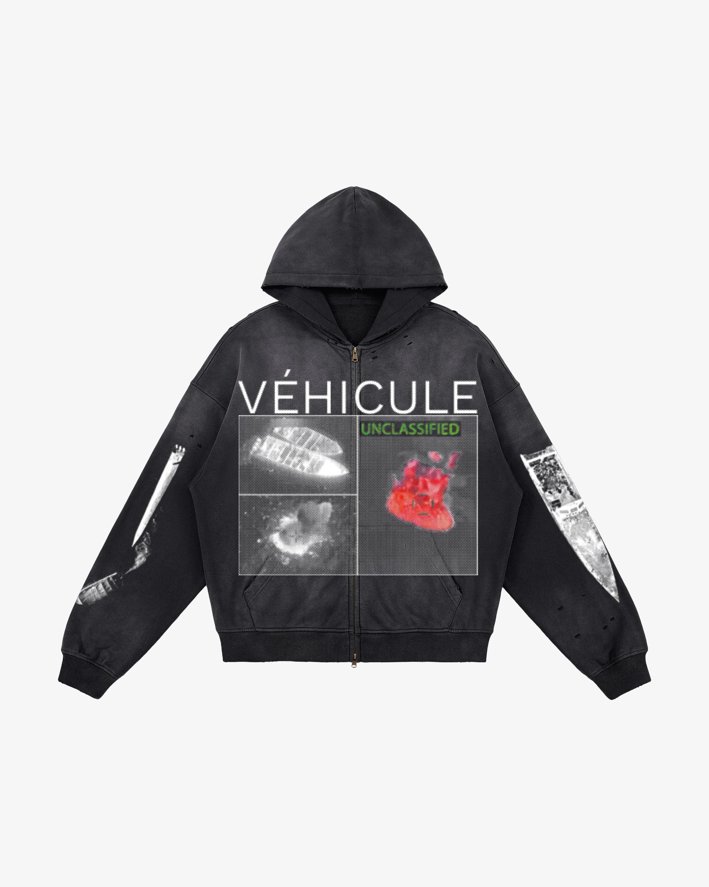 UNCLASSIFIED ZIPPER HOODIE