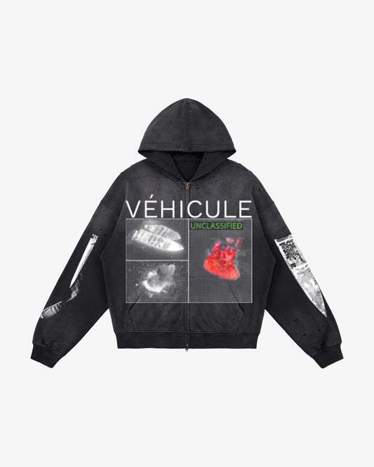 UNCLASSIFIED ZIPPER HOODIE