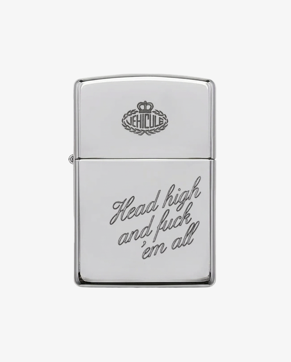 ZIPPO × VÉHICULE STERLING SILVER LIGHTER