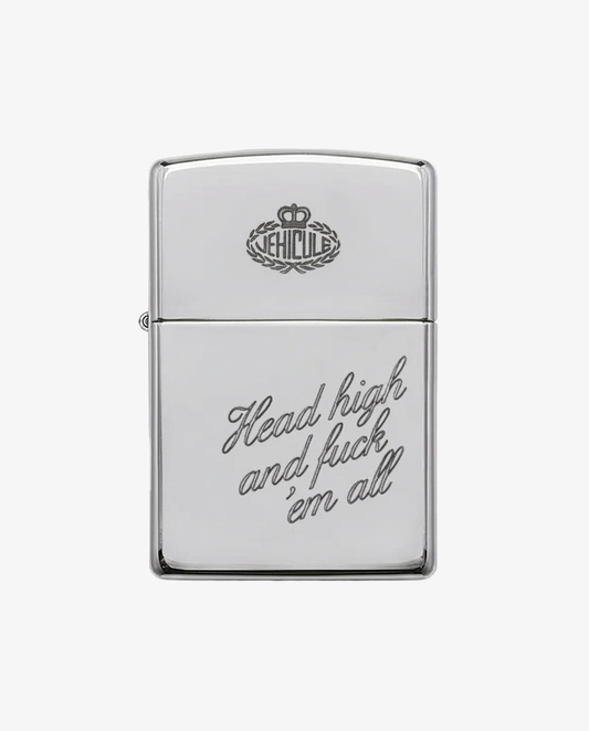 ZIPPO × VÉHICULE STERLING SILVER LIGHTER