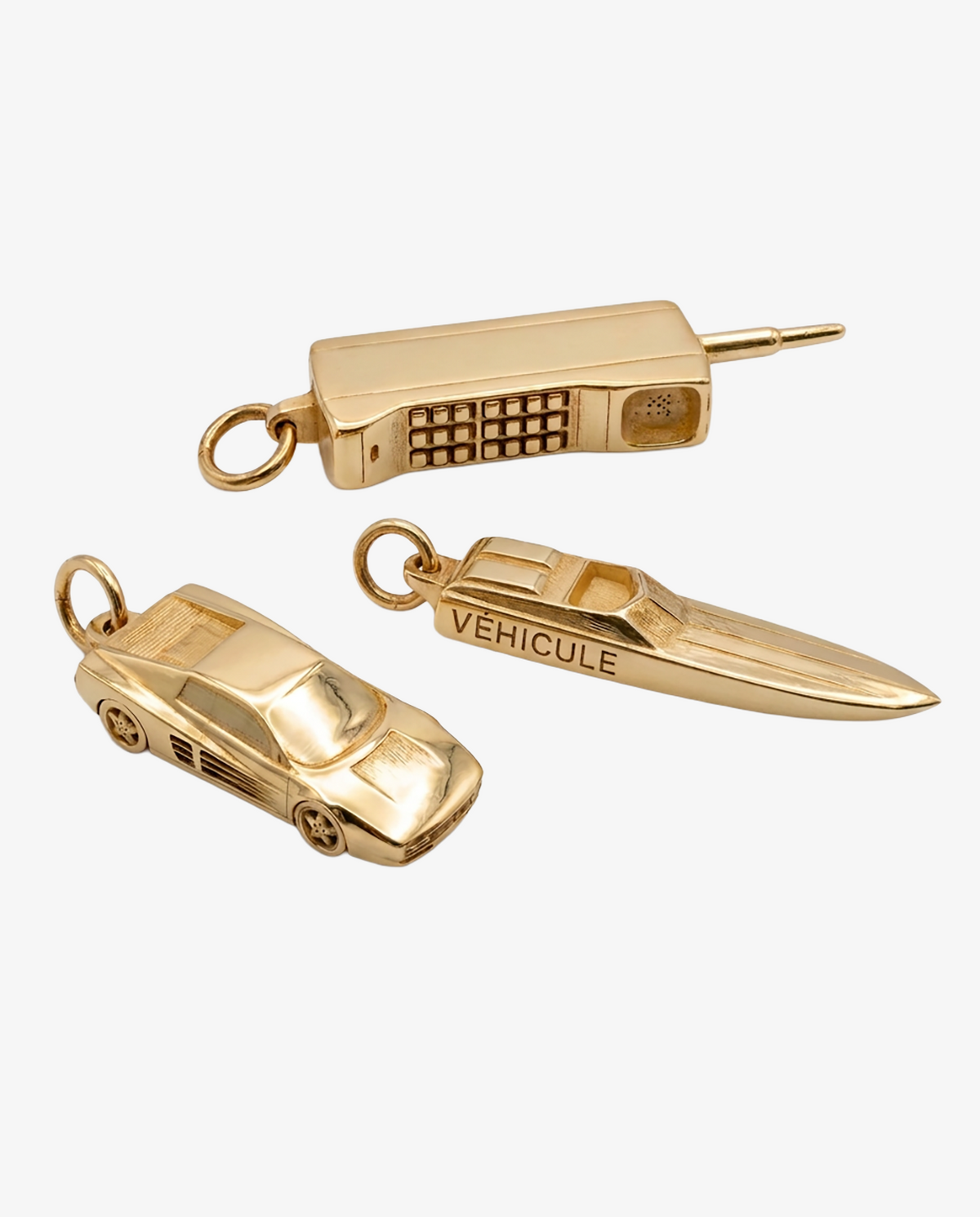 VÉHICULE TESTAROSSA NECKLACE GOLD