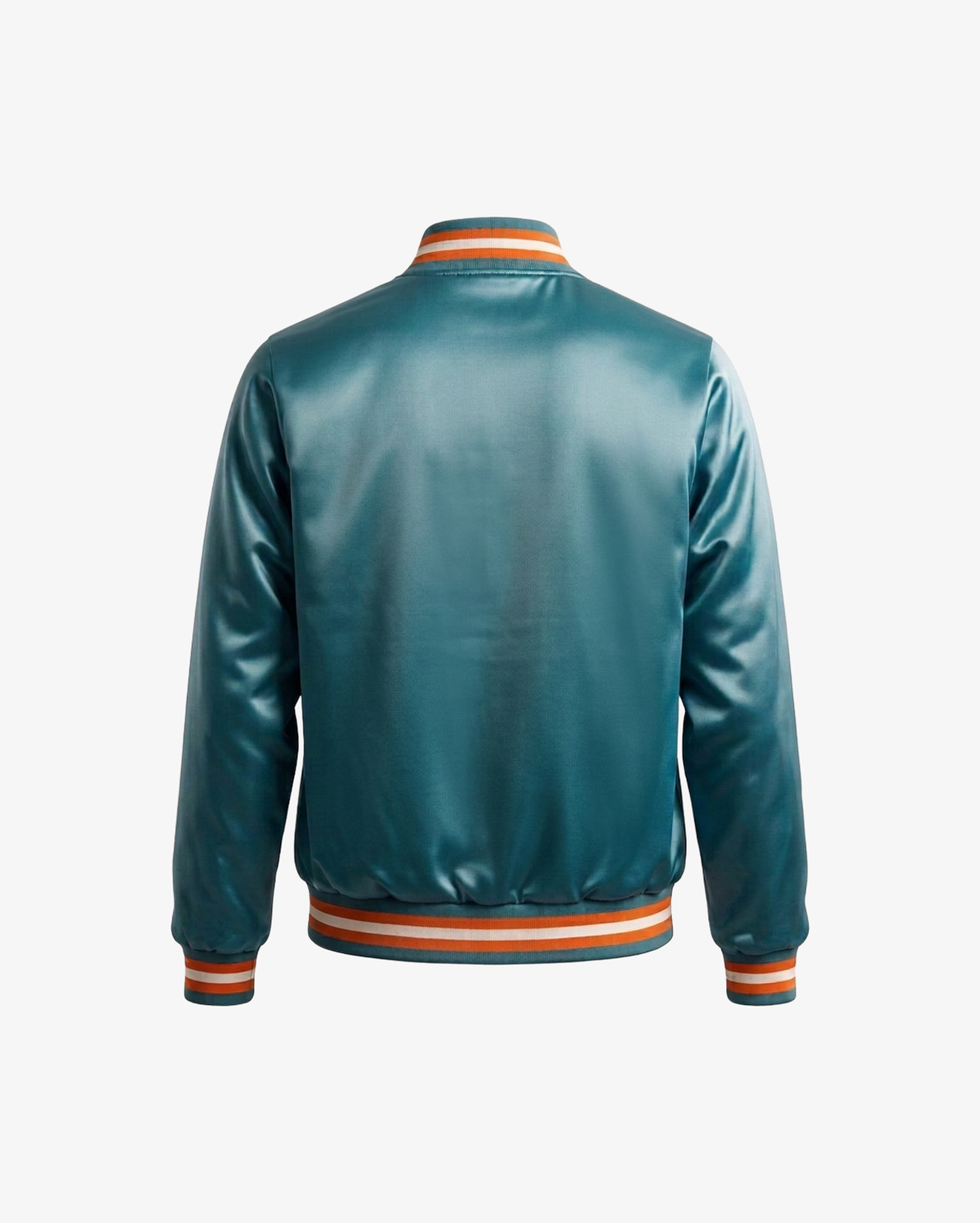 SATIN BASEBALL JACKET