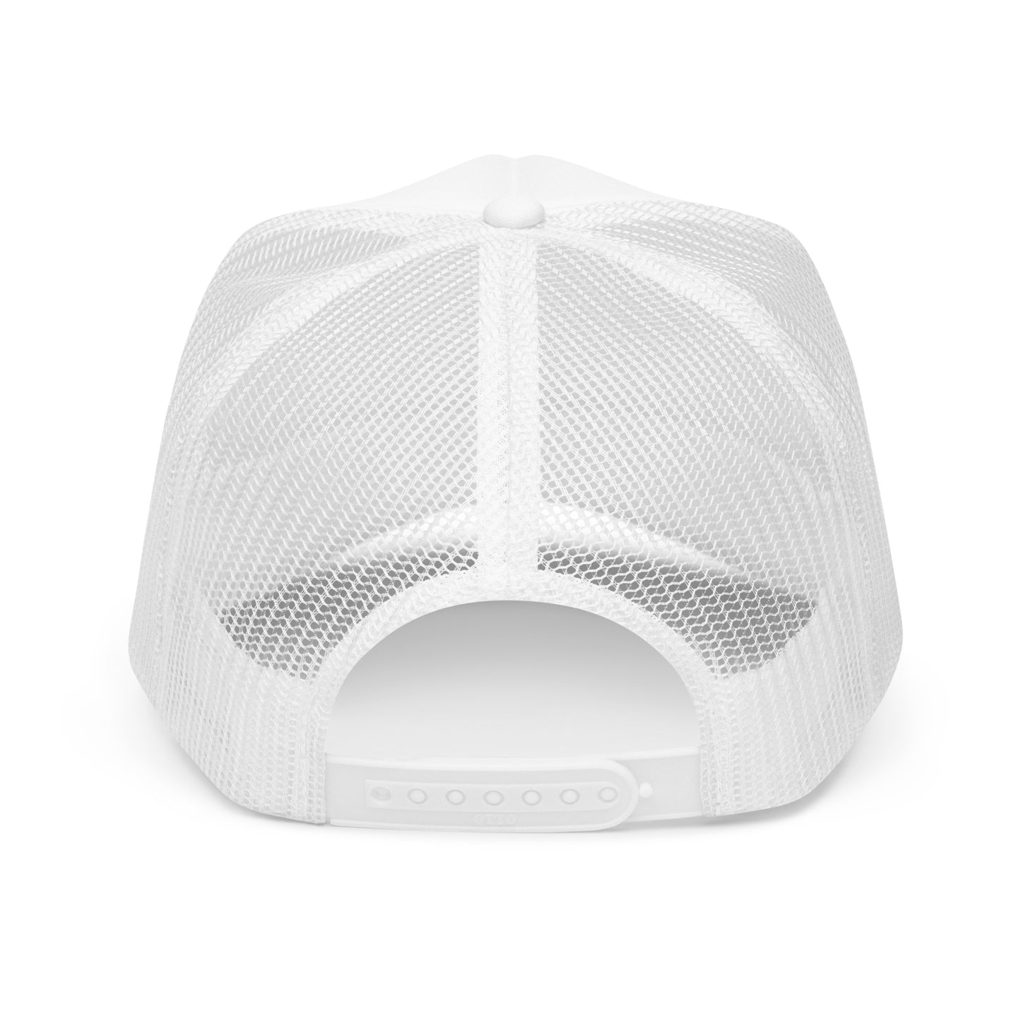 LOGO FOAM TRUCKER HAT WHITE