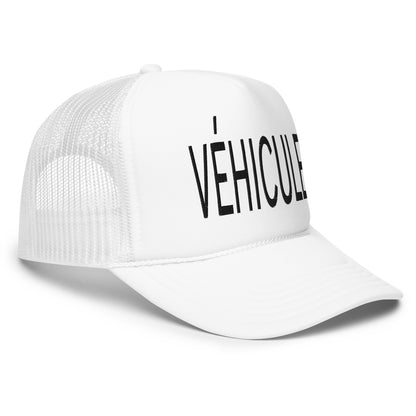 LOGO FOAM TRUCKER HAT WHITE