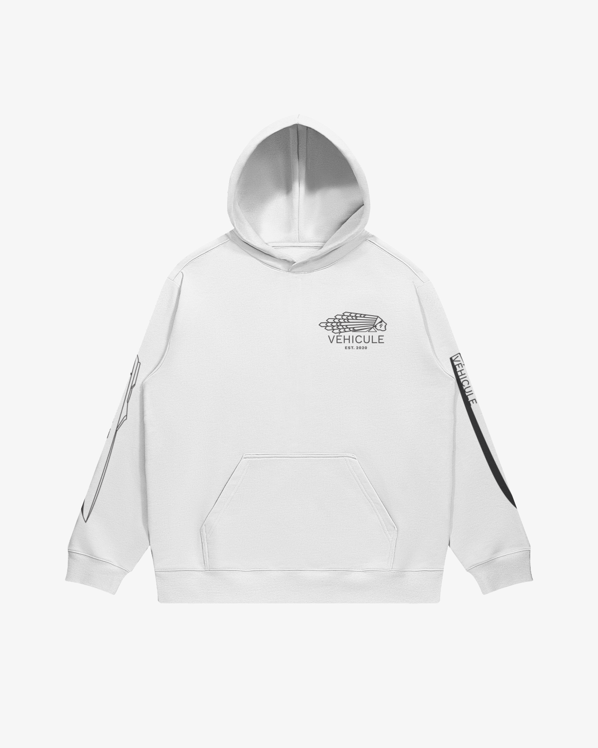 WHITE OFFSHORE HOODIE