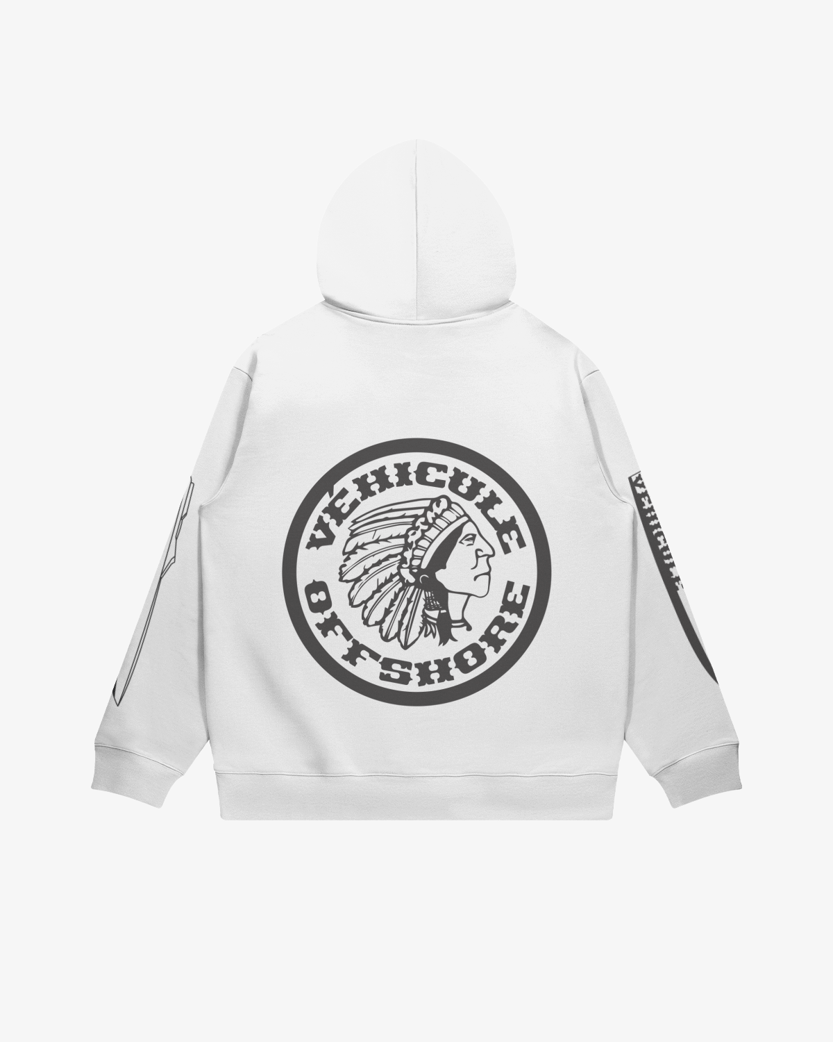 WHITE OFFSHORE HOODIE